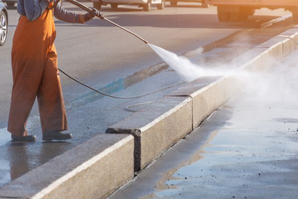 Commercial Concrete Cleaning in West Lafayette