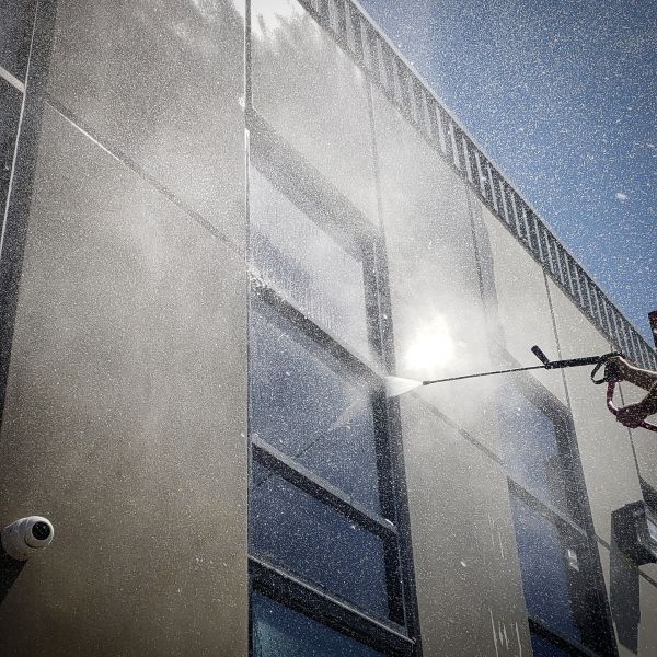 Exterior Building Washing in West Lafayette