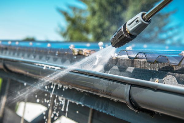 Gutter Jet Washing in West Lafayette