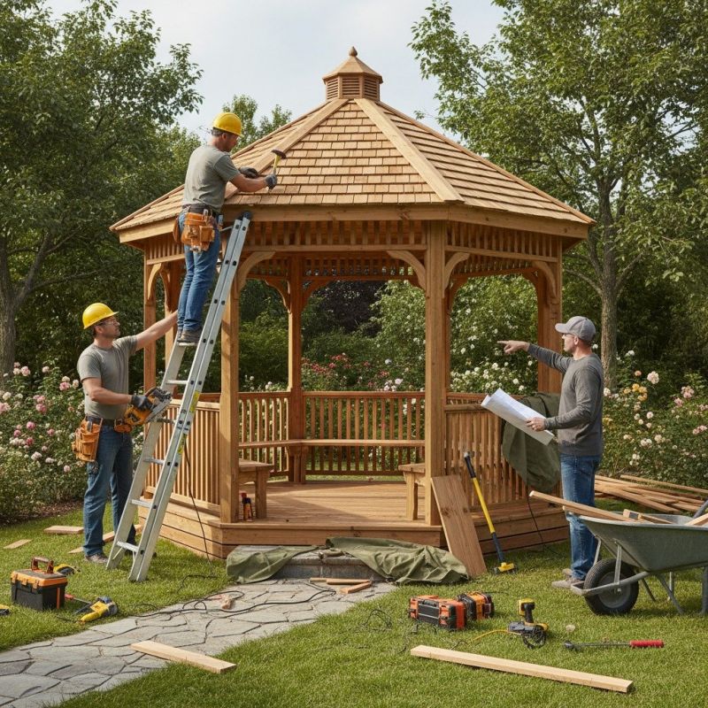 Gazebo Cleaning